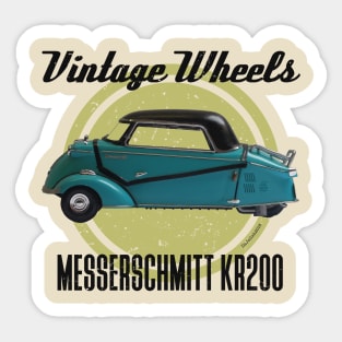 Vintage Wheels - Messerschmitt KR200 Sticker